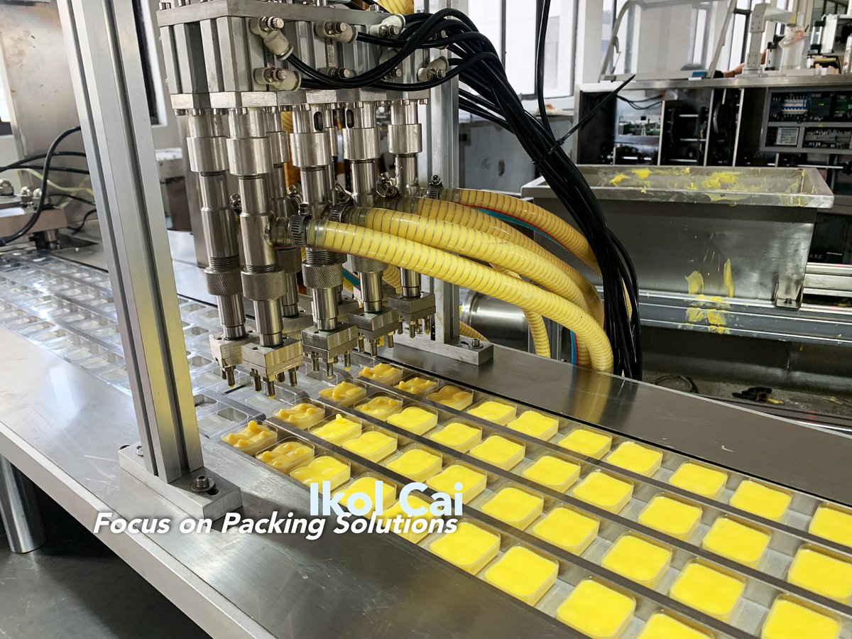 IkolCai's tweet photo. DPP 260 Automatic Blister Packaging Machine for butter package, with a rotor pump and multi-nozzles, high efficiency and smooth butter feeding.👍

Ikol Cai
+86-18968820767
sales03@cngrandmachinery.com
ikol2014@gmail.com

#blisterpackingmachine
#automaticblisterpackingmachine https://t.co/VkgFnYgX6b