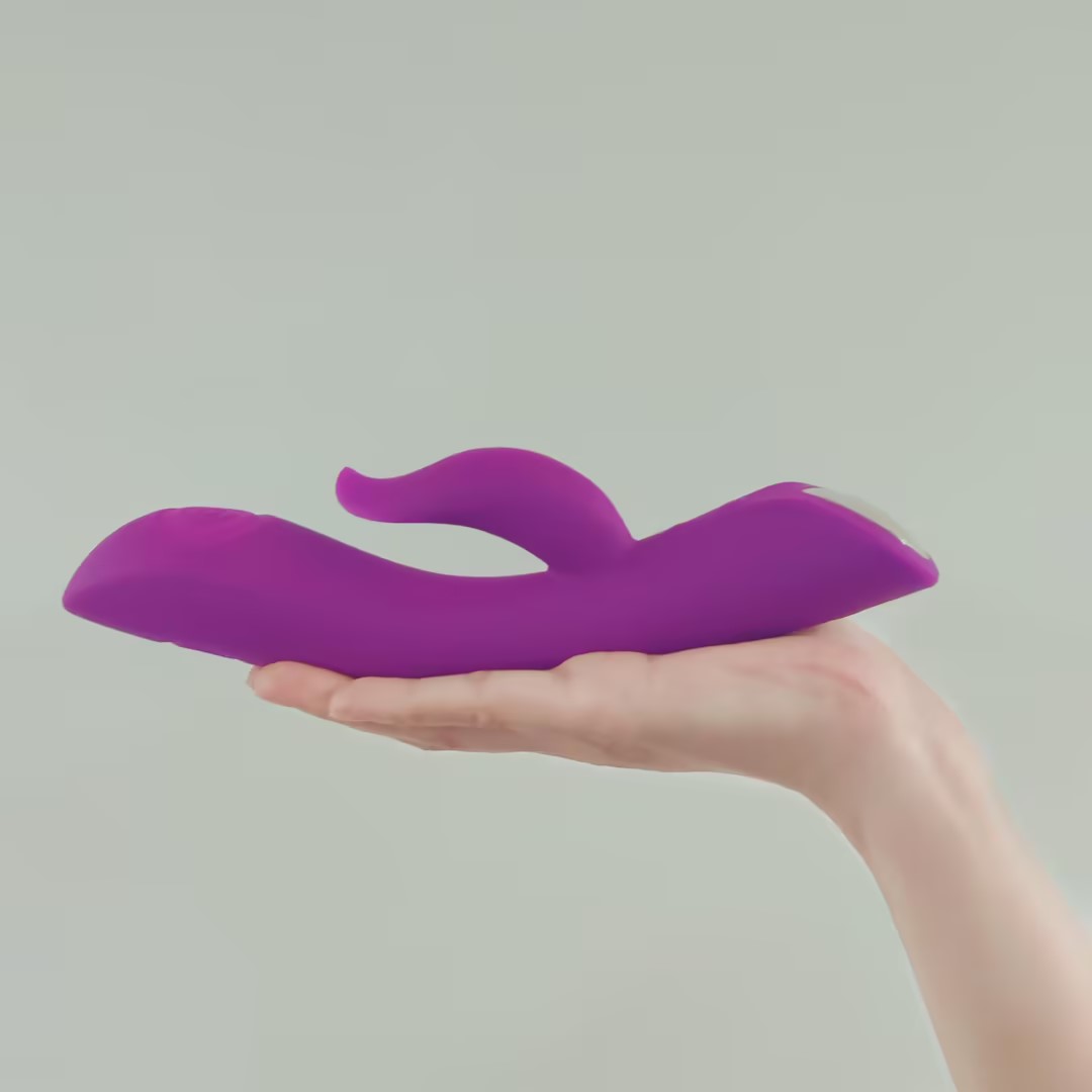A unique Dual Pulsating Vibrator in the head✨