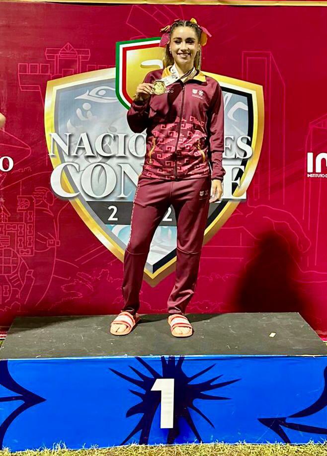 ¡Medallas doradas en atletismo de los #NacionalesCONADE2023! 🥇

Atletas de la Ciudad de México en el Olimpo: Samantha Amador logró ORO en 400 metros vallas sub 23; Víctor Pérez consiguió ORO en 5000 metros sub 20; Valeria Páez fue ORO en heptatlón sub 20.

¡Gran participación!