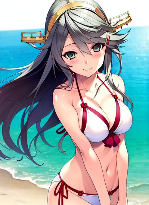 榛名はお姉様や提督に内緒で
あなたとバカンスを楽しんでも大丈夫です! 