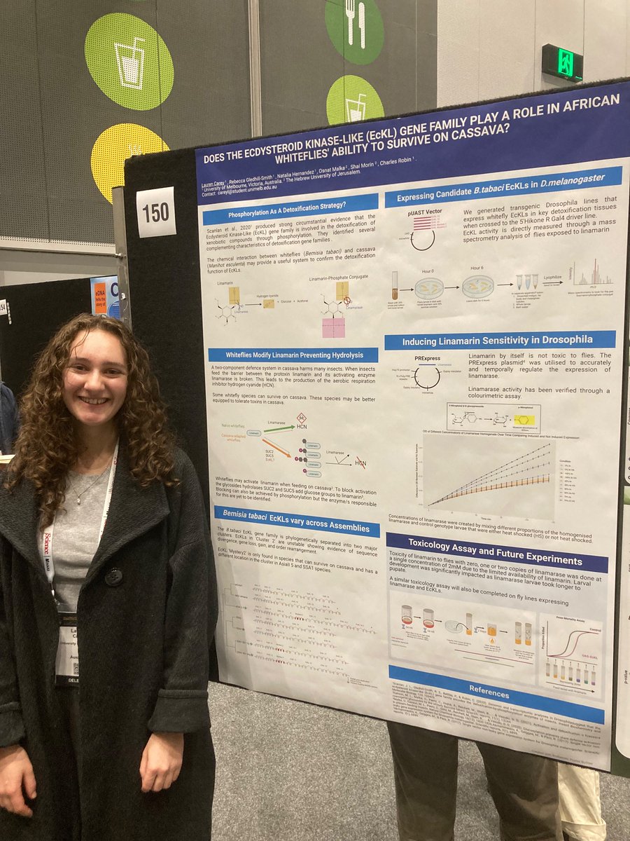 Great to see Lauren’s MSc work in the <a href="/specifly_lab/">Robin Lab</a> presented at <a href="/Genetics2023/">International Congress of Genetics 2023</a>! And not just because she’s building on my PhD work looking at detoxification by phosphorylation… #ICG2023
