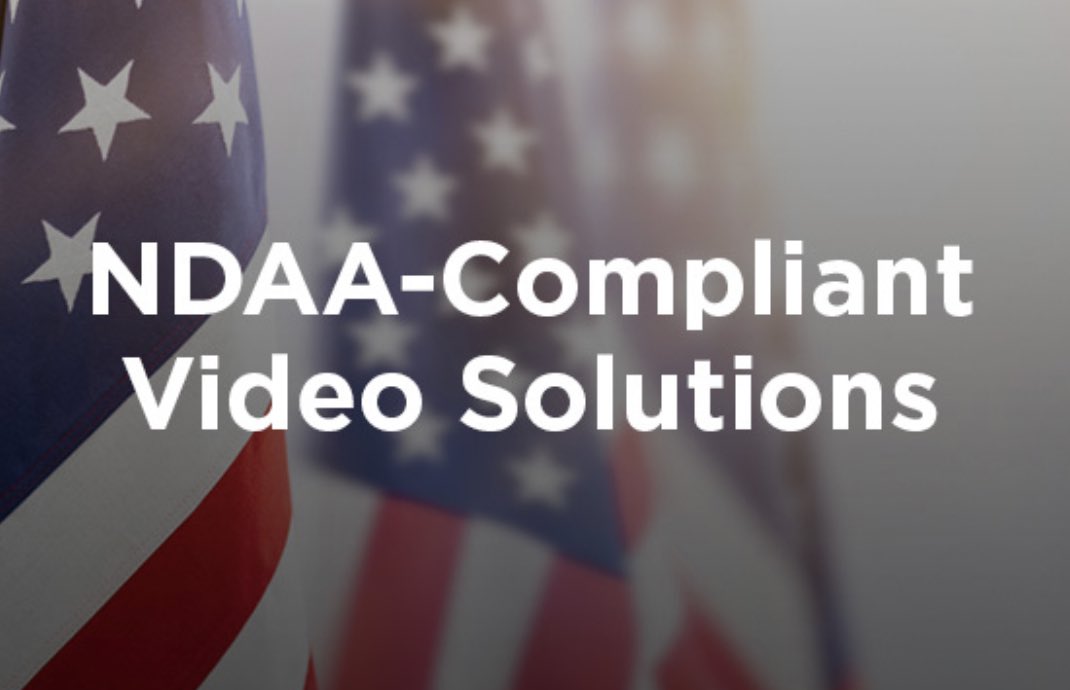 FoyleDaniel's tweet image. In 2018, Congress passed the John S. McCain National Defense Authorization Act (NDAA). Section 889 of the NDAA includes prohibitions regarding certain telecom and video surveillance equipment and services. 
Contact me for your NDAA 
412-746-1504 
#videosurveillance