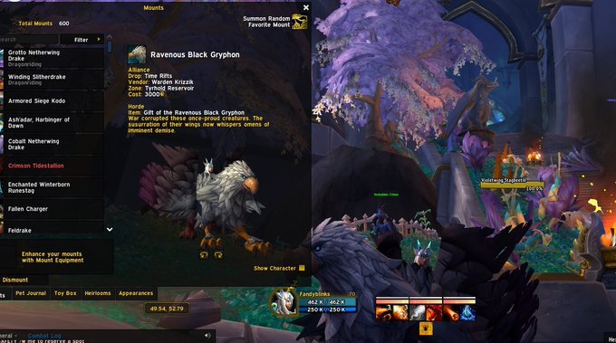 I have finally reached 600 mounts collected ✨  I will win a mount off one day 😼 https://t.co/yykfOlA