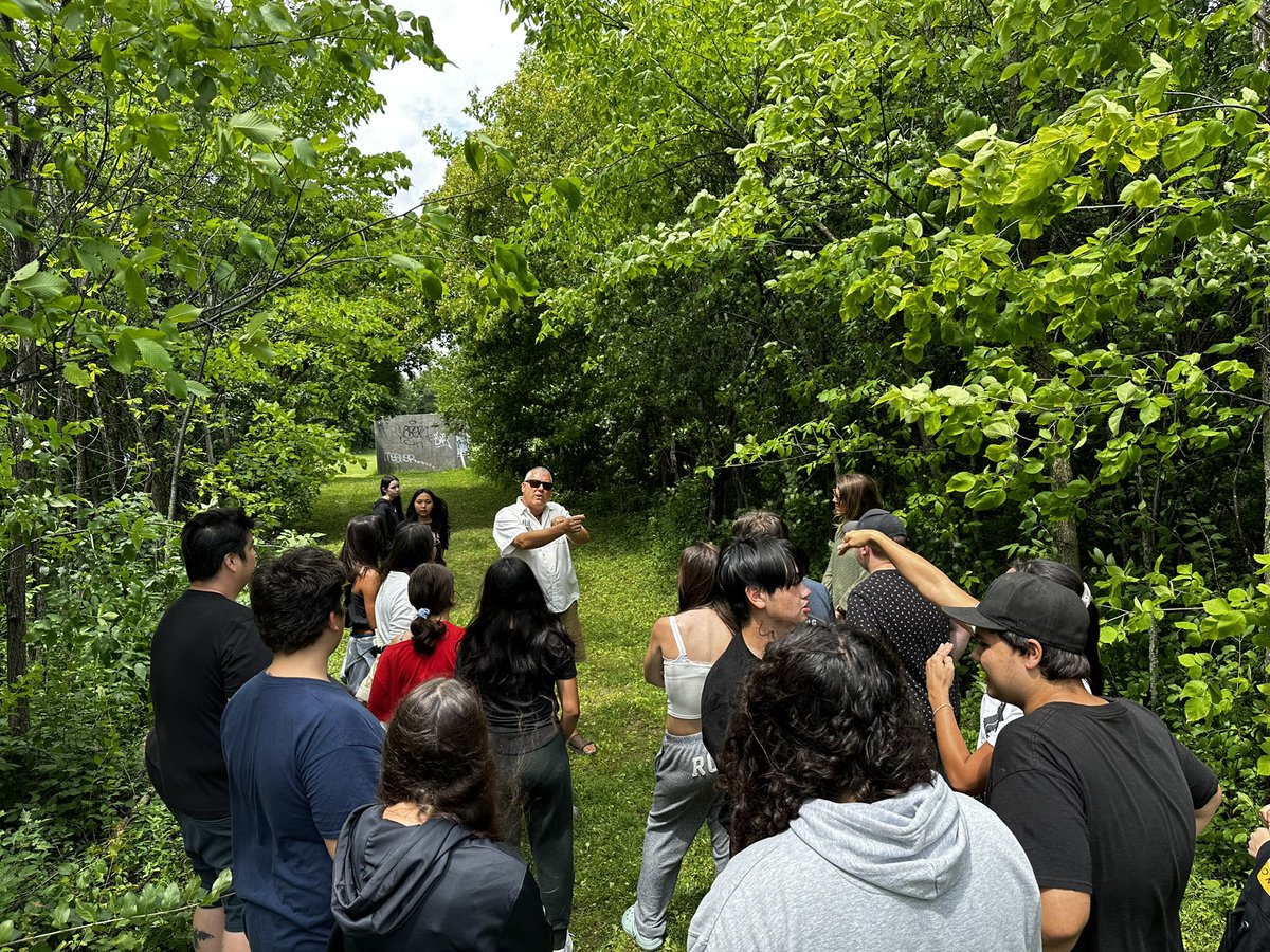 Today I visited the <a href="/ocsbindigenous/">OCSB Indigenous Ed</a> Student Summer Program. Great to connect with past students, <a href="/legacyhopefound/">Legacy of Hope</a> staff and learn about plants and medicines directly around us right here in #ottawa. A great summer program for our students! #ocsb #ocsbIndigenous