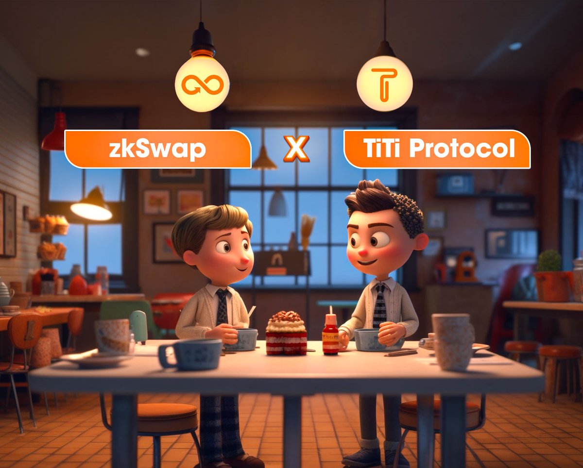zkSwap_finance's tweet photo. 🧐 A stablecoin 100% collateralized on zkSync, Ethereum, and also supporting Linea Testnet? 
Yes, that is TiUSD from our partner @TiTiProtocol.

🚀 @zkSwap_finance & @TiTiProtocol have officially joined forces to strengthen the DeFi space.

📝 TiUSD is the No-Liquidation-Risk and Revenue-Earning Stablecoin, 100+% collateralized by Multi-Asset-Reserve. 👍

📝 TitiProtocol aims to provide diversified & DeFi services based on the crypto-native stablecoin system & autonomous monetary policy.

Give our friend a look at: https://t.co/VJ8g2T3iqB 😊

#zkSync #Partnership #Friendship #100x #gems #Retroactive