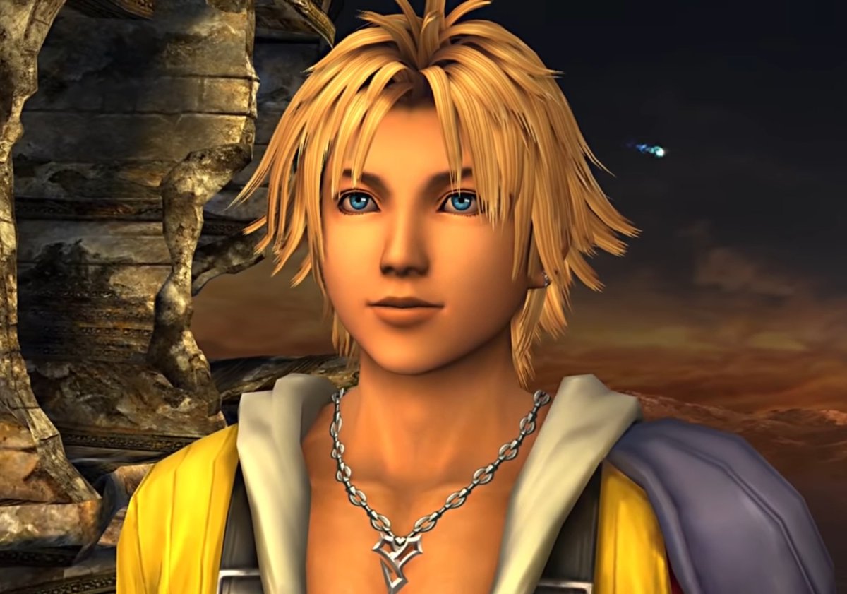 Creseki's tweet photo. Got the PS2 version of FF10 running with 4K settings

Not only the remaster fucked up the faces, but the lighting too imo 
#FFX #XBSX2 https://t.co/8hBSK3nA7D