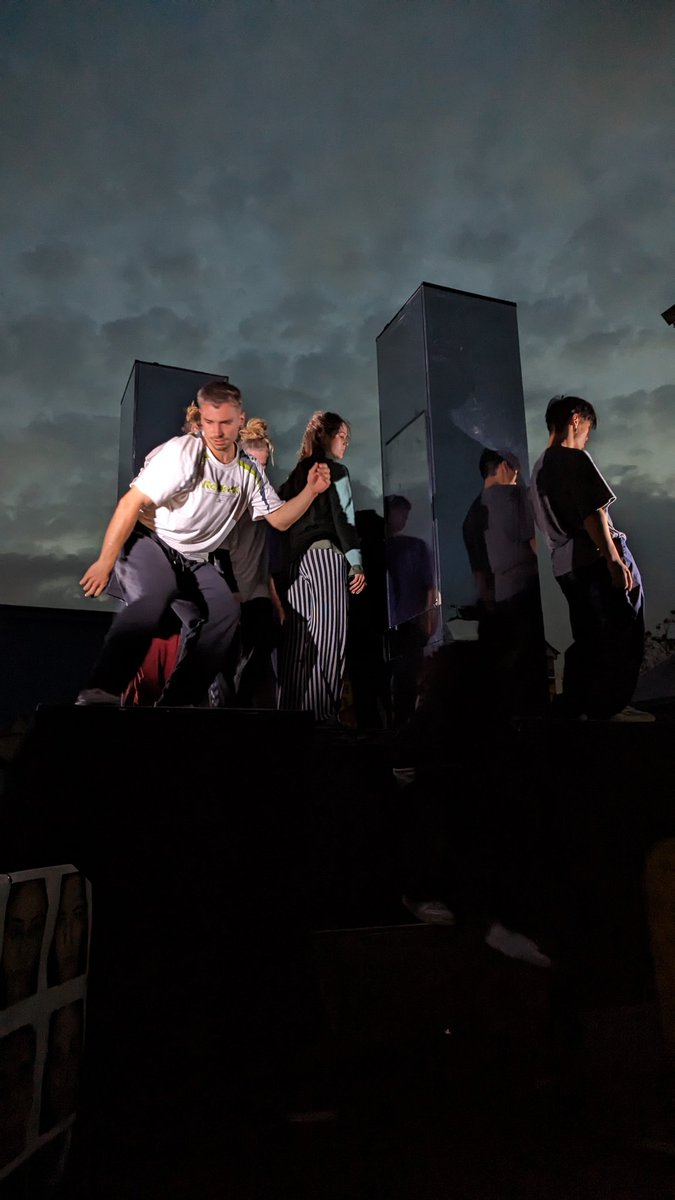 Perks of the job 😉 some of the <a href="/EmbassySkegness/">Embassy Theatre, Skegness</a> team were allowed to take in tonight's #DressRun <a href="/PPPGrimsby/">PPPGrimsby</a> what a fantastic concept &amp; execution. East Marsh you're in for a treat! 
Have a great opening night tomorrow all 👏 #Reflections