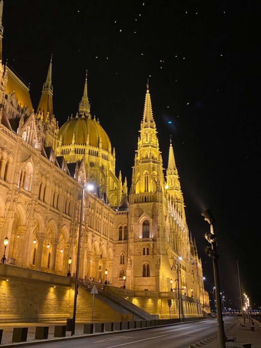 Budapest under the stars.