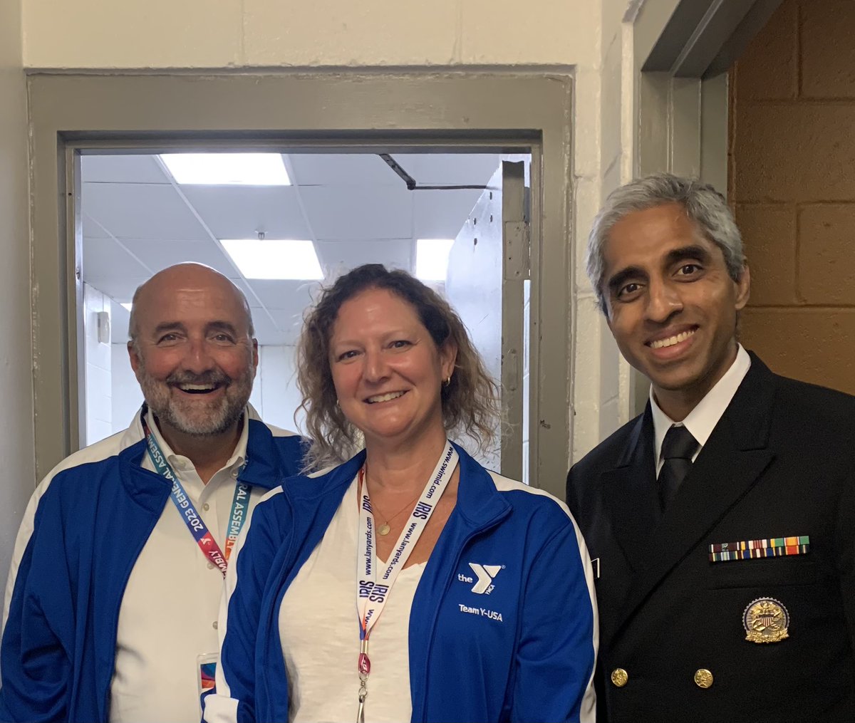 We’re all still cheering.  

Thank you <a href="/Surgeon_General/">U.S. Surgeon General</a> <a href="/vivek_murthy/">Vivek Murthy</a>.  Your call to action to #ymca colleagues at #ymcaGA23 will resonate all week.  

We must join together to support our kids.