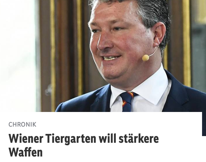 Schon lange darauf gewartet, endlich ist es da #Sommerloch #orf #heute🧐🤔 hätte auch was anzubieten: PK der Affen in Schönbrunn:  Sie wettern gegen die Waffenlobby... #exklusivinterview