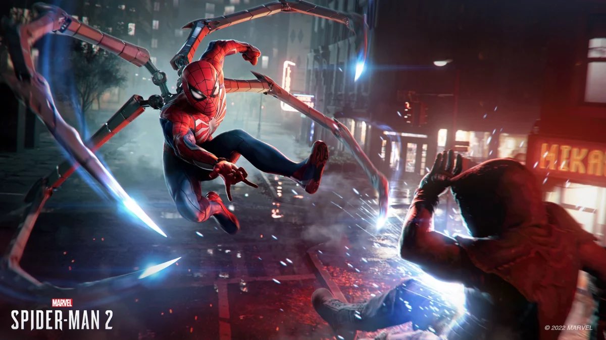 Kawamatsu95's tweet photo. Le jeu Spider-Man 2 j’vais tellement le torcher, j’vais épuisé ce jeu jusqu’à plus de souffle j’suis trop Hype https://t.co/uz3lEX6CD0