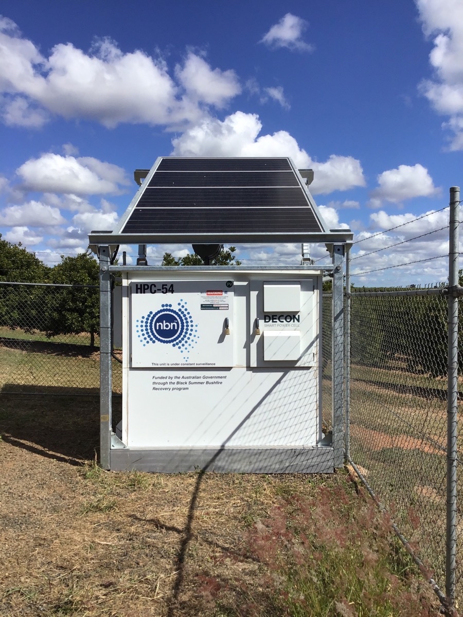 Thanks to Commonwealth Government funding, last month we completed the installation of 33 hybrid power cubes across regional QLD to ensure uninterrupted power supply to our Fixed Wireless sites during a natural (or other) disaster. This is important preparation for emergencies.