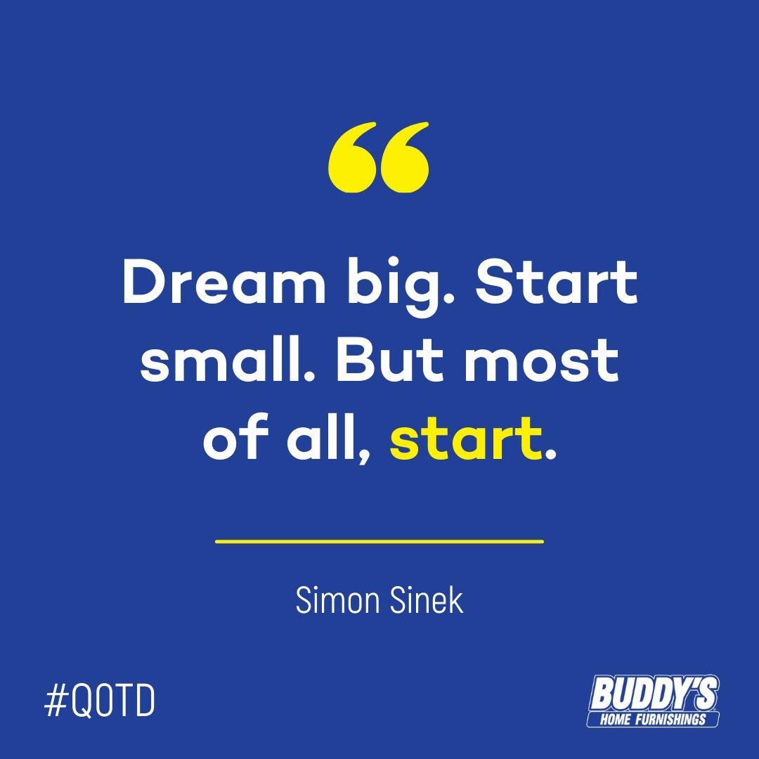 Entrepreneur's tweet photo. Now’s the time to go after your entrepreneurial dreams. Get started on your franchising journey today with Buddy’s Home Furnishings: https://t.co/ErMrOAQokN https://t.co/Qd2fqaDfbP