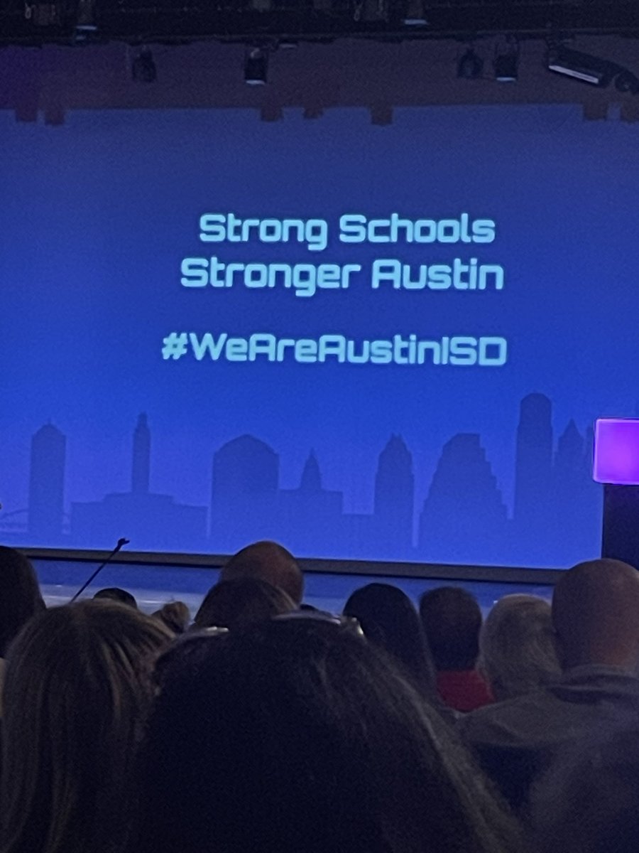 We aren’t just Austin ISD, we are Austin! What a great start to the year! #WeAreAustinISD <a href="/Matias_AISD/">Matias Segura</a>  <a href="/ZilkerElem/">Zilker Elementary</a>  #ZilkerBuildingExcellence