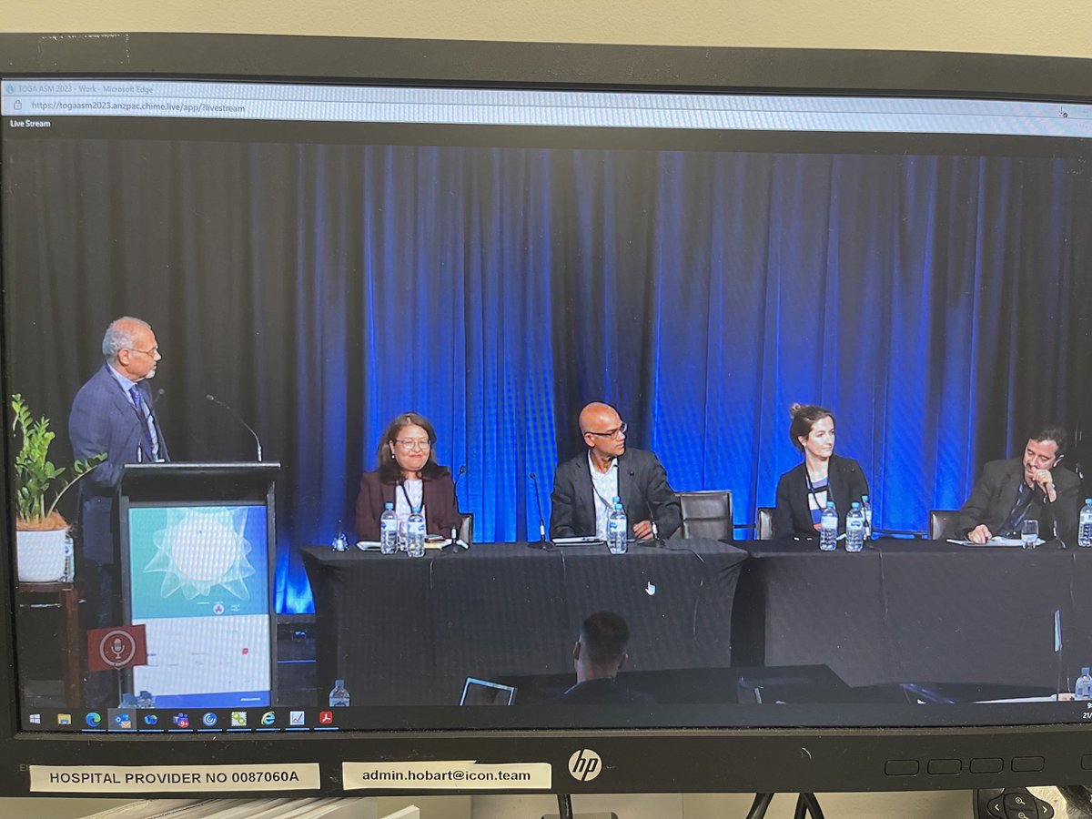 #TOGAASM2023 fantastic talk from Dr Tarek Mekhail on EGFR exon 20 mutated lung cancer. Congratulations to the organising committee for including the virtual registration option for this excellent meeting. Some of us need to stay and see the pts 😀❤️
