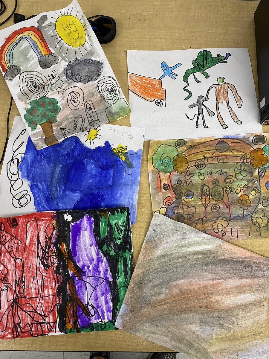 Creations from “The Day the Crayons Quit” … #GECDSBSLP2023 <a href="/gecdsbpro/">GECDSB PR</a>