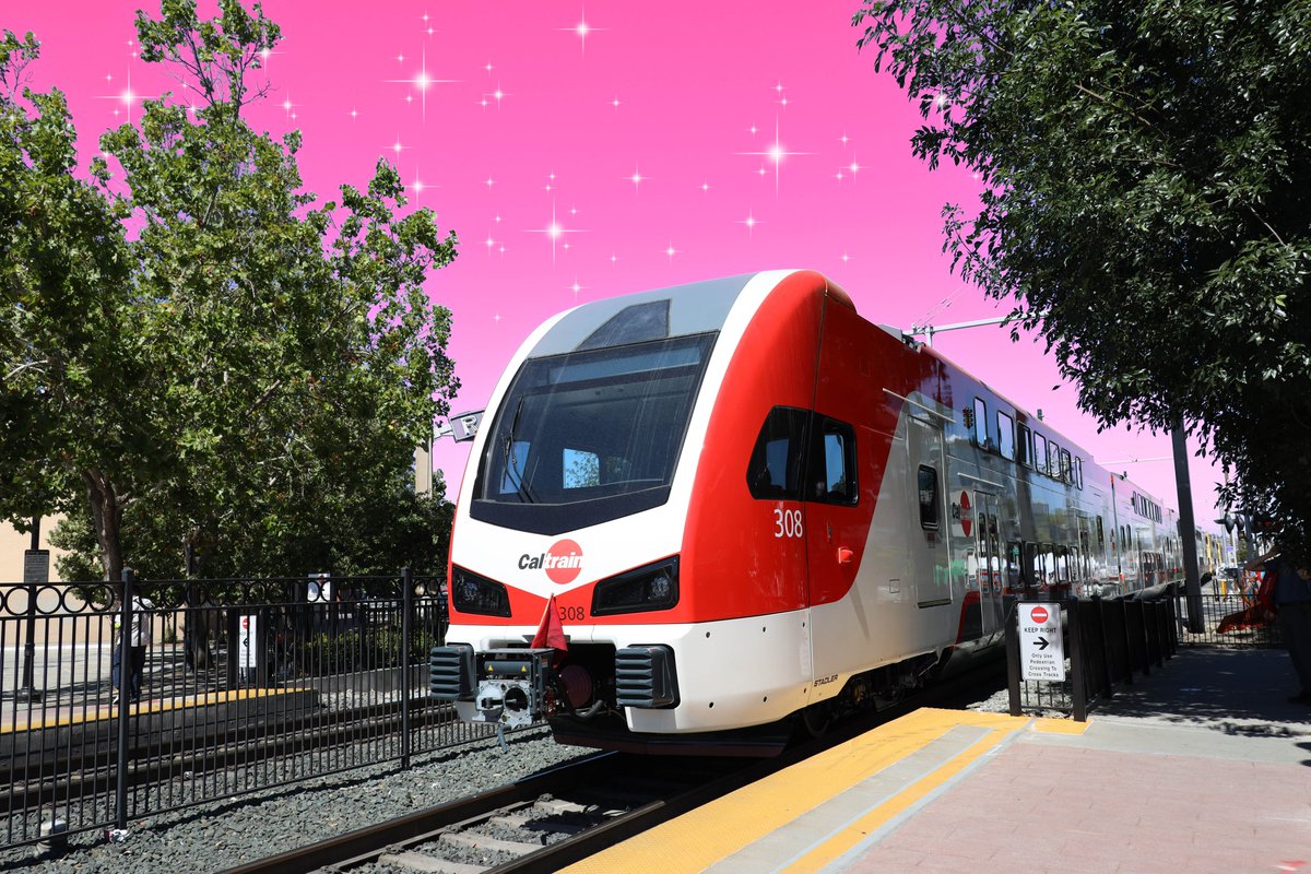 Caltrain tweet picture