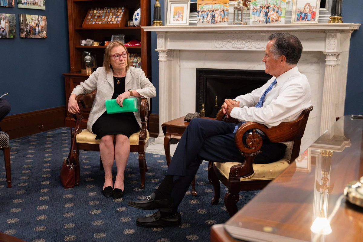 Senator Mitt Romney tweet media