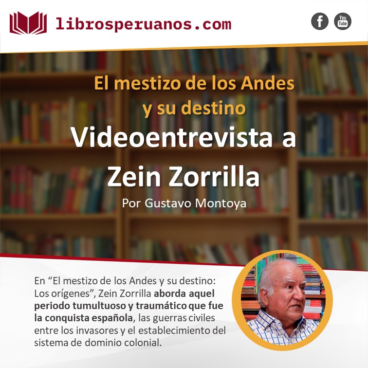 #LibrosPeruanos📖
En el ensayo “Los orígenes. El mestizo de los Andes y su destino”, Zein Zorrilla aborda  diferentes aspectos del periodo de la historia comprendido  entre 1533 y 1572.
Mira más detalles aquí: 👉acortar.link/7Ogx2i