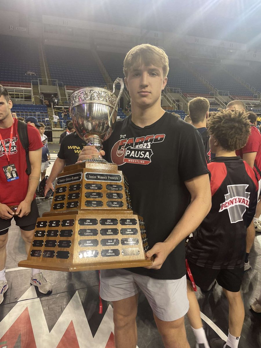 Had a great time at Fargo this week, finishing in the top 32 wrestlers out of a round of 128. Super excited to again be a part of a winning Pennsylvania team! <a href="/Knights_RTC/">Knights Regional Training Center (RTC)</a> <a href="/NorwinWrestling/">NotActive</a> <a href="/KyleMartinPhD/">Kyle Martin, Ph.D</a>