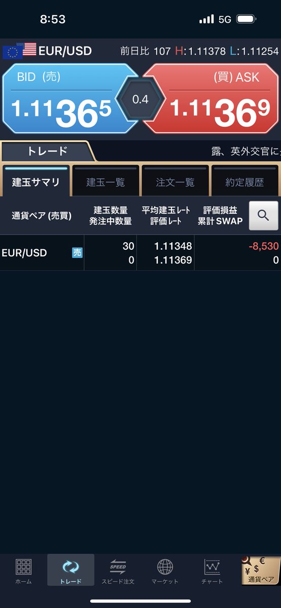 FXCFD6's tweet photo. ドル円139.95付近で全決済
ユーロドルロング
昨日にドル円切っておくべきだった、、、 https://t.co/vI64xdoUiU