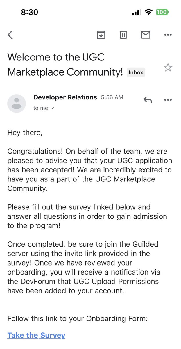 This is unbelievable! Thank you everyone for da support. 🙏
#ROBLOX #ROBLOXDev #UGC