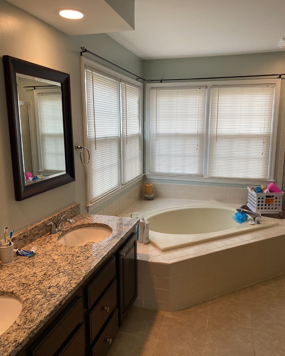 LeadsBHS's tweet photo. Talk about a transformation! We love this bathroom we worked on with @suzitherealtor in this Woodbridge, VA home!

Stay tuned this week for more Before and After's! https://t.co/A22mw6n142