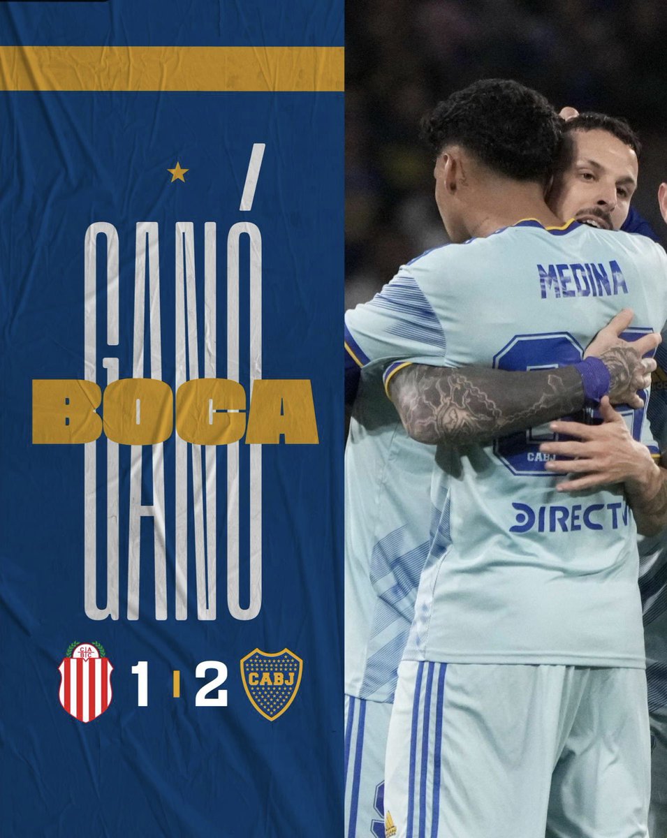 BocaJrsOficial's tweet photo. ¡𝗚𝗔𝗡𝗢́ 𝗕𝗢𝗢𝗢𝗖𝗔𝗔𝗔! 💪💙💛💙 https://t.co/IaWpUUDUC0
