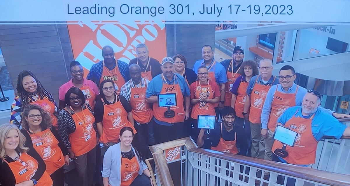SheilaJ51383324's tweet image. HDU was EVERYTHING! Shoutout to Allie, James, Cathy, and Stephen for an amazing experience. #Grateful #HDU #OrangeLife #HomeDepot