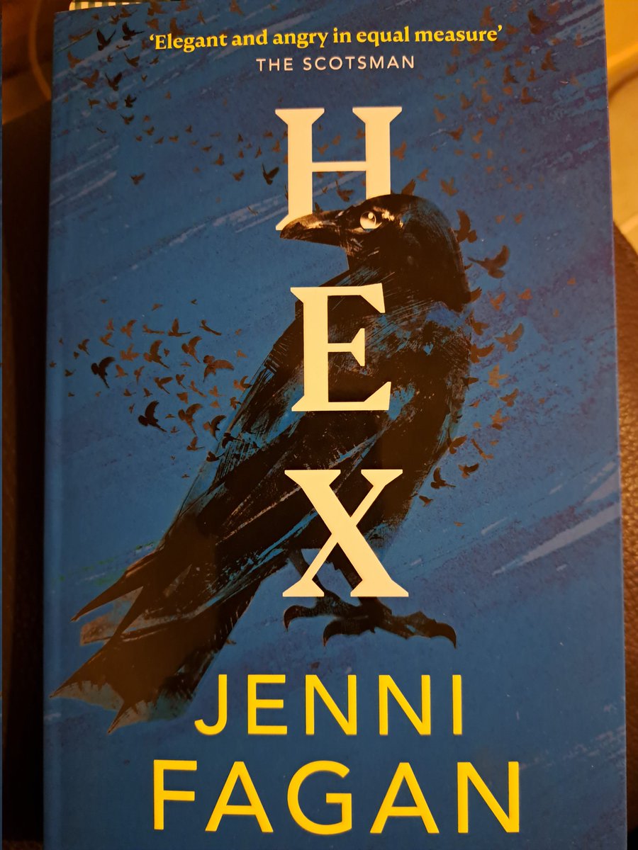 #HEX 

So delicately written
So incredibly moving 

@Jenni_Fagan writes like no other

An amazing and unusual retelling of the story of Geillis Duncan, a young woman brutally accused and condemned for witchcraft in the 1500s

Well worth a read #BookTwitter 
I loved it 📚🧙❤️