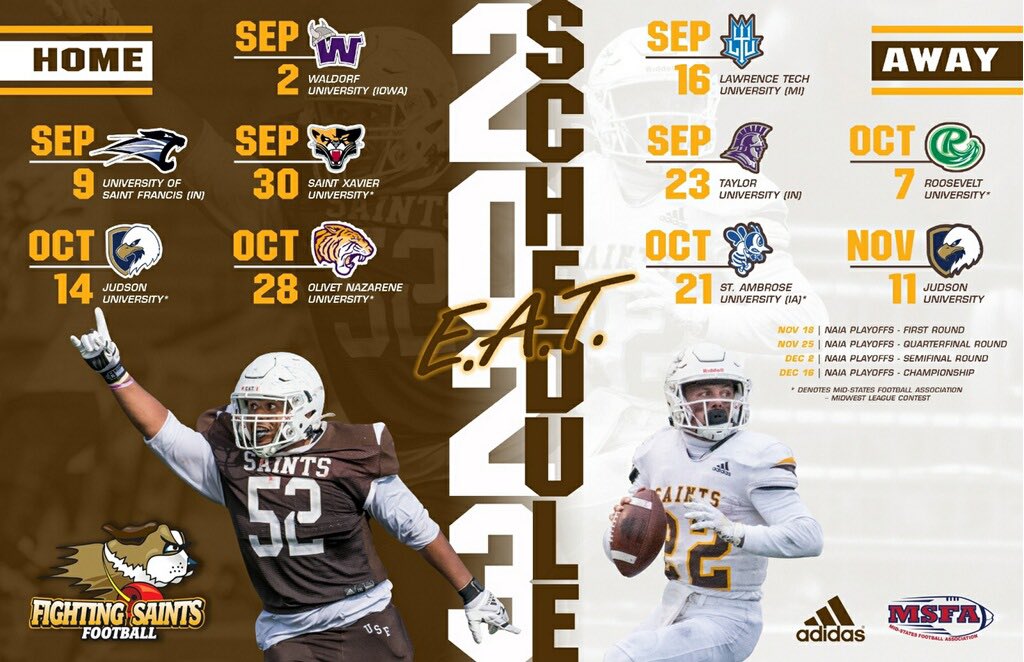 🚨BREAKING:🚨 

2023 Schedule Release
Mark your calendars. It’s time to #EAT!