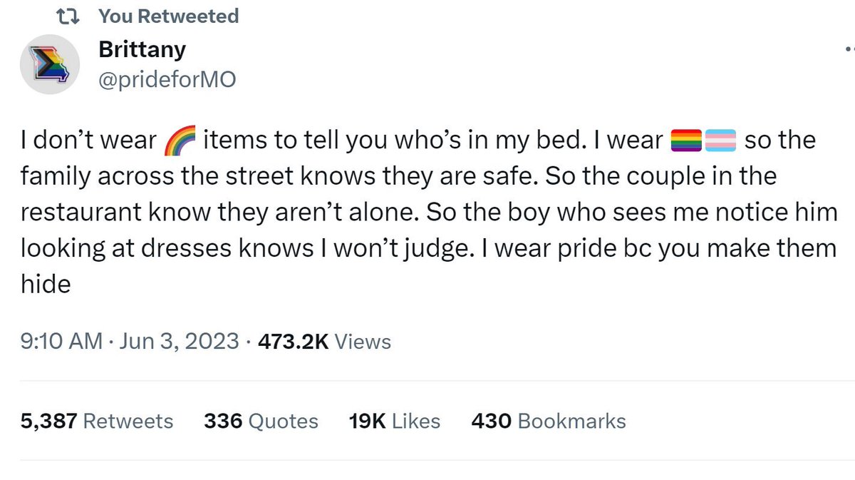 WholesomeMeme's tweet photo. Retweet this and spread as far as you can peoples! (@prideforMO ) https://t.co/SZw8cXBxOh