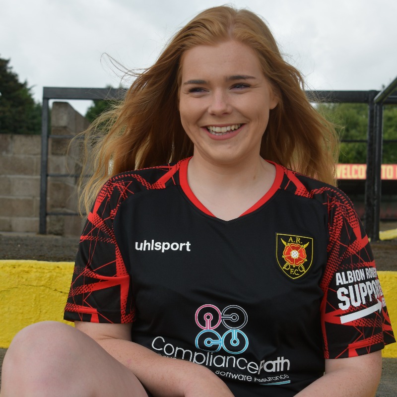 albionrovers's tweet photo. 📷 A closer look at our @uhlsportUK away and third kits.

👋 Thanks to Glasgow Phoenix's Louise, Paige and Traceyanne for helping out!

👊 #RoversRevival | @RJMSportsLtd