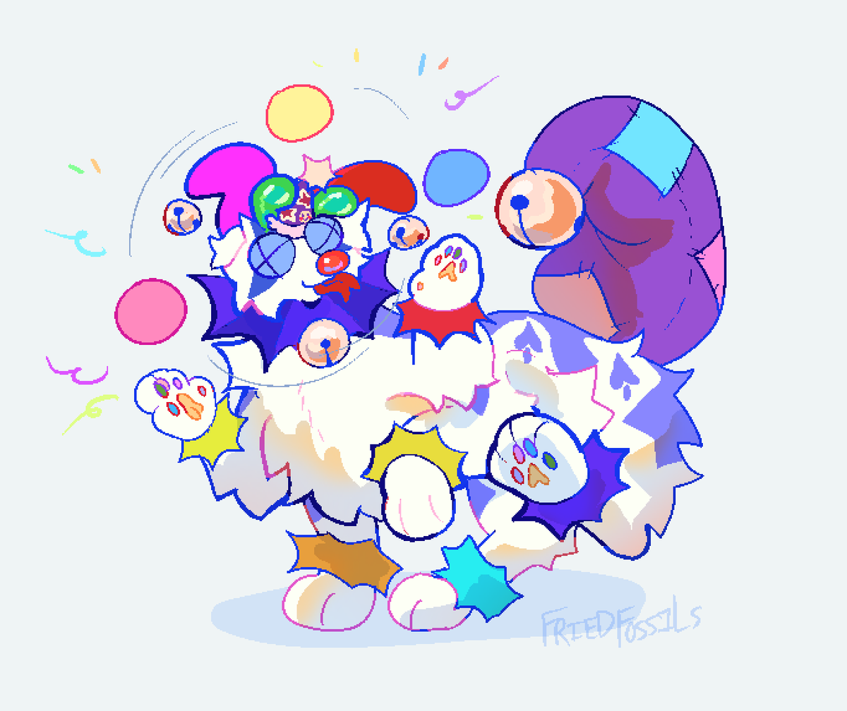 FriedFossils's tweet photo. Attack for FawnFable + I'm in an art war with @vixiestixie >:3 https://t.co/3QfEsbfVmi