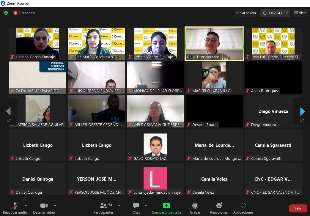 FundacionCaje's tweet photo. Gran acogida en el webinario sobre la App. Corruptómetro 🚥

Gracias a la invitación de Chile Transparente, José Luis Ojeda director de #Caje; y speaker, compartió su experiencia y visión sobre el "Corruptómetro".

#FundaciónCaje #ChileTransparente #Corruptómetro #Webinario https://t.co/ykijWCS0ZZ