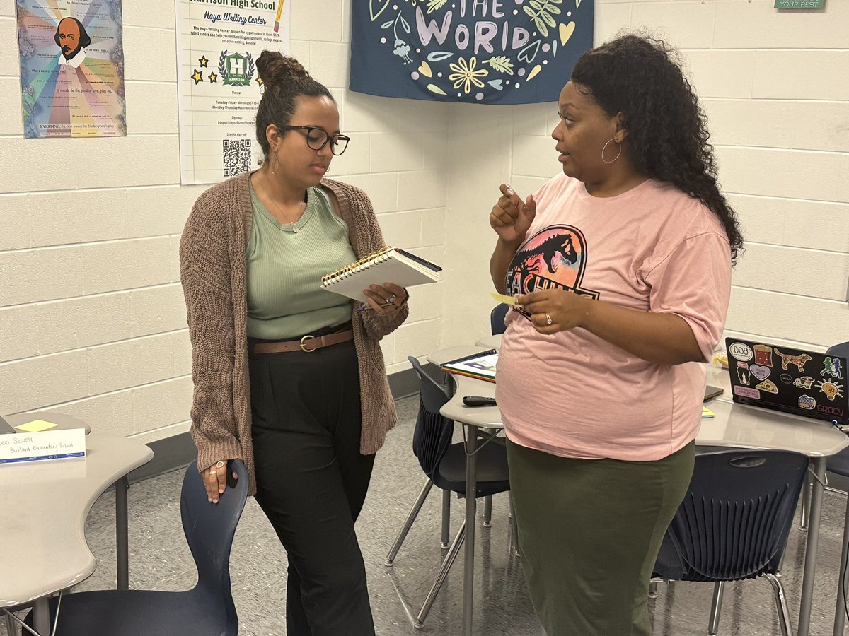jen_shiers's tweet photo. There is something SO special about our newest teachers. Grateful for the time supporting kindergarten, third grade &amp; fifth grade today in @COBB_ELA instruction &amp;resources. I’m coming for you tomorrow first, second, &amp; fourth grades! #NTA24 @Cobb_PL @AMMorris123 @BethTeaches https://t.co/PreEQDXBtd
