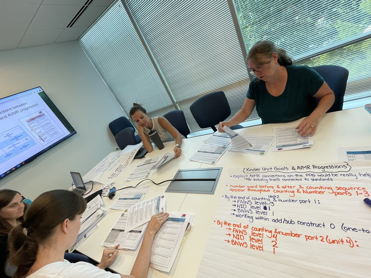 Erica__Beckett's tweet image. Such a fun evening listening to these amazing kindergarten teachers share how Math Recovery connects to their standards and has impacted their students! @WendyWall_Math @Ms_Rinaldi  @MathematicsFcps #MathRecovery #AVMR