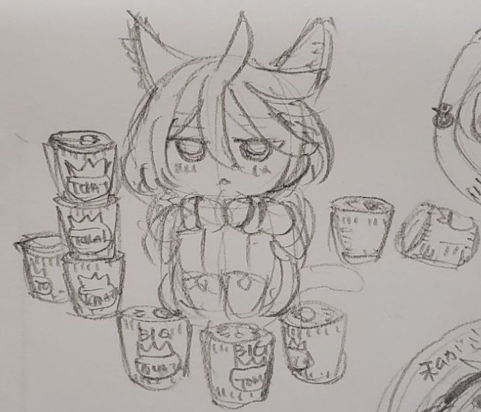 さっきのねこちゃんもしゃと生産者マーク