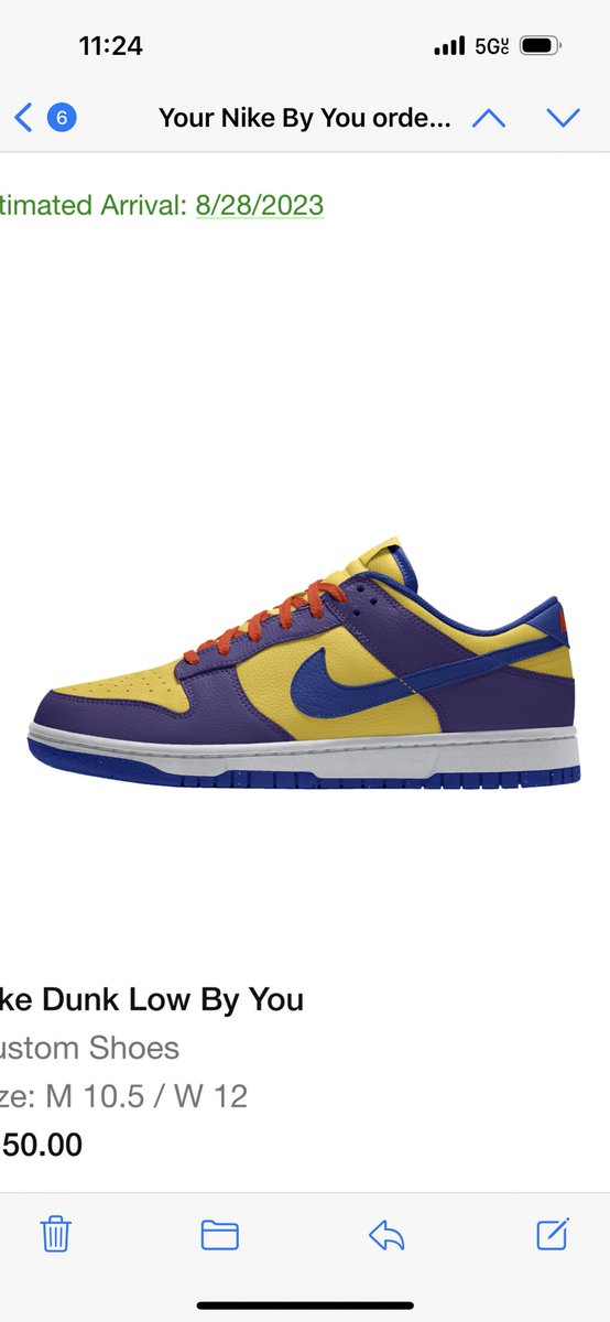 luiethedude83's tweet photo. @SOLELINKS Made a Simpsons bartman colorway wish it was other blues but likes them 😎🤘🏾 https://t.co/YXVSaORgAE