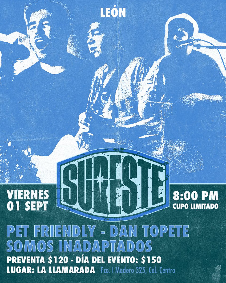 suresteband's tweet image. León y Gdl, nos vemos pronto 🫡🫡