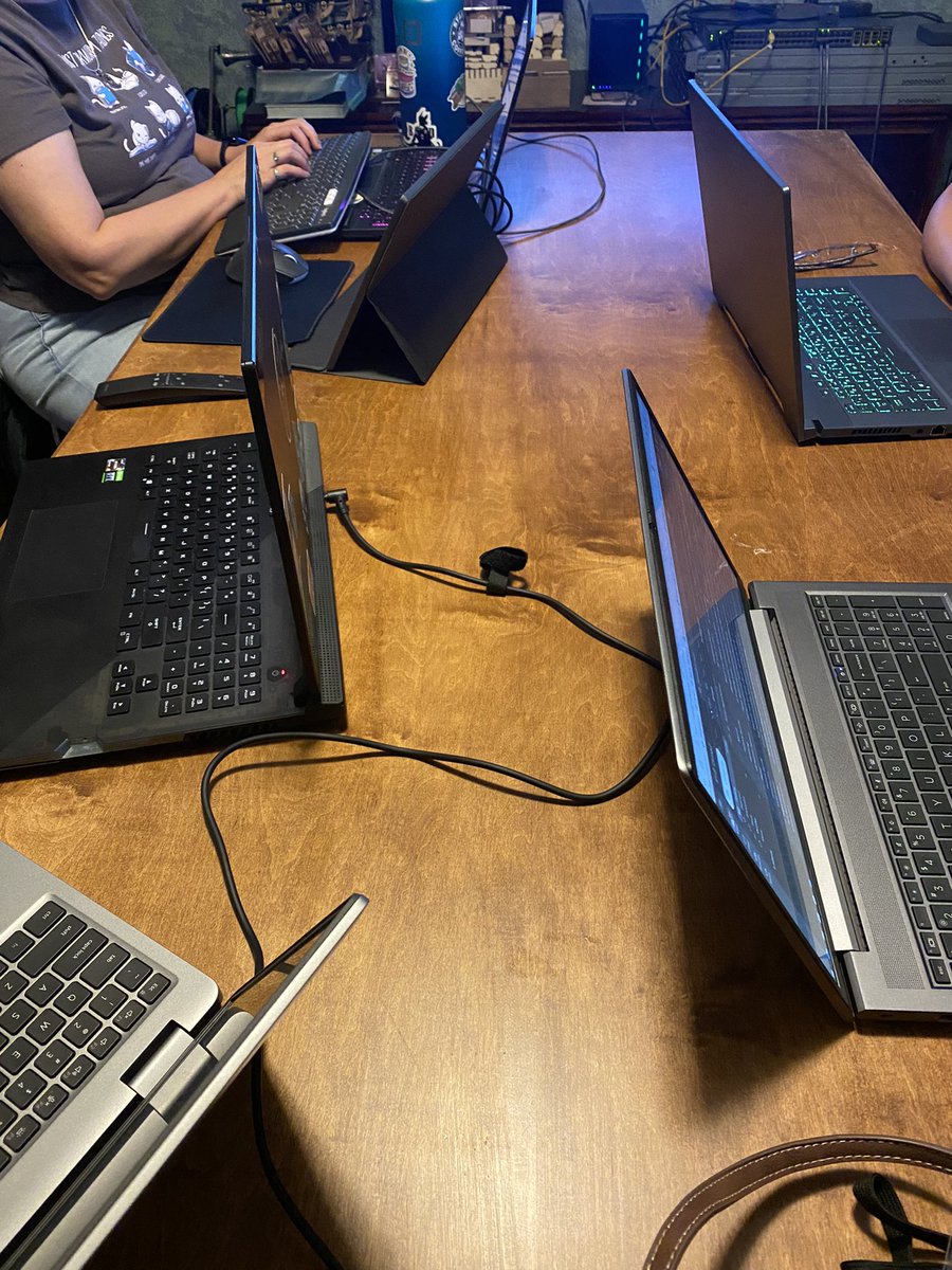 BsidesCLT's tweet image. What’s this?!? A planning session? Why yes indeed! We think we have finally had a breakthrough today in finding a venue for this years event. Frantic planning has begun!

Pssst. Save the dates: Sept 23 &amp;amp; 24

More to come soon! #cyber #conference #bsides #CyberSecurity