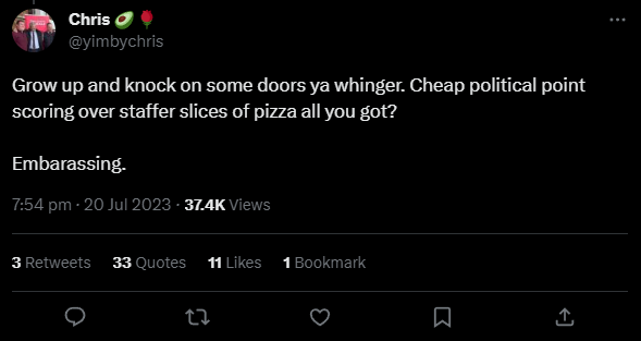 #Byelections Dude, just imagine campaigning for a political party all day only to be treated like this: