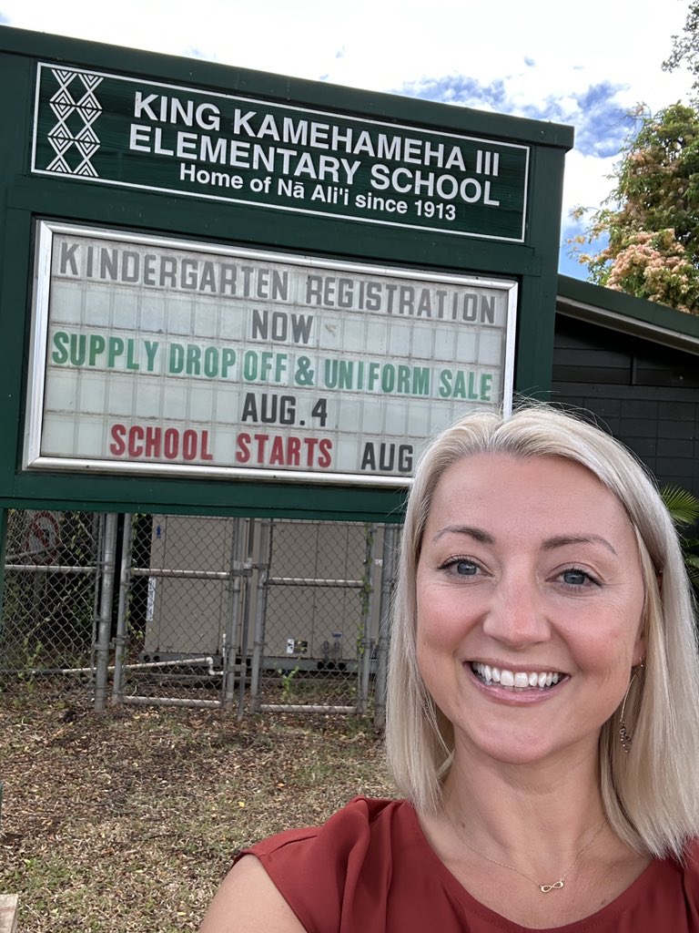 I’ll be VP at King Kamehameha III Elementary in Lahaina this year! Looking forward to a year of learning, growth, and fun! #808educate @Lead_HI @HIDOE808
