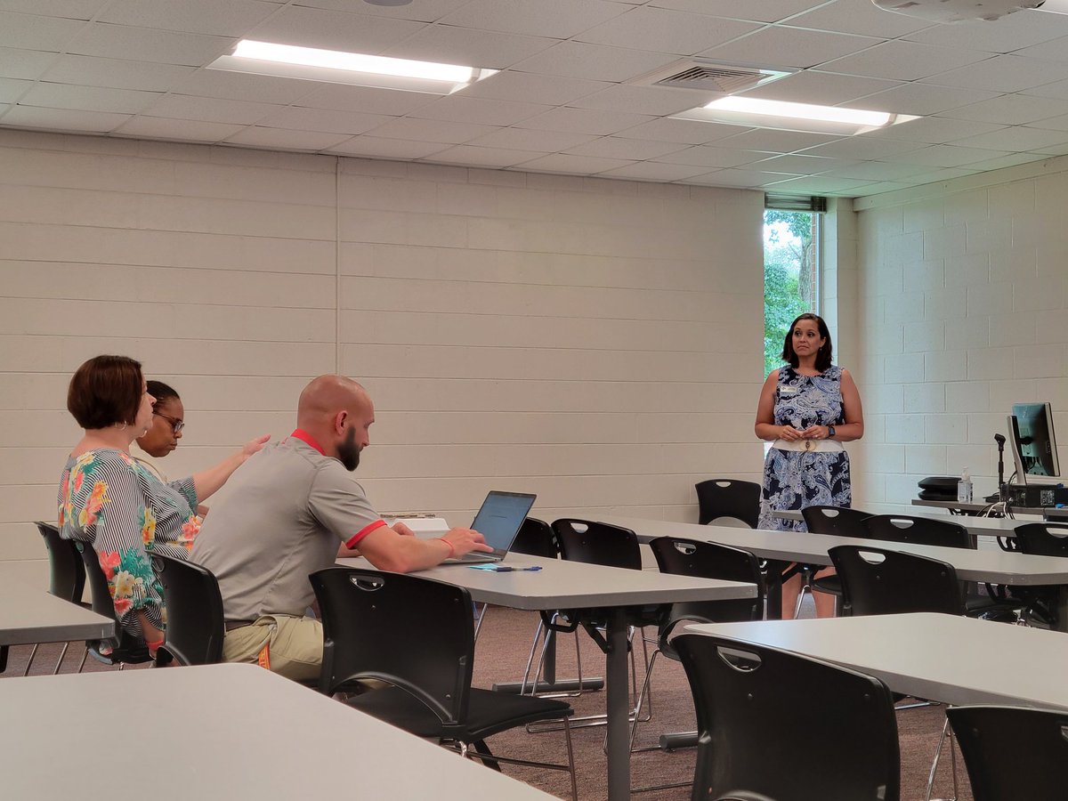 castickney's tweet photo. Thank you, @BoucherLauren, for joining us to provide 2 great sessions. Thoughtful conversations around AI in the classroom!! @ncdpiDTL #NEsts23 https://t.co/79Y1q3TaEJ