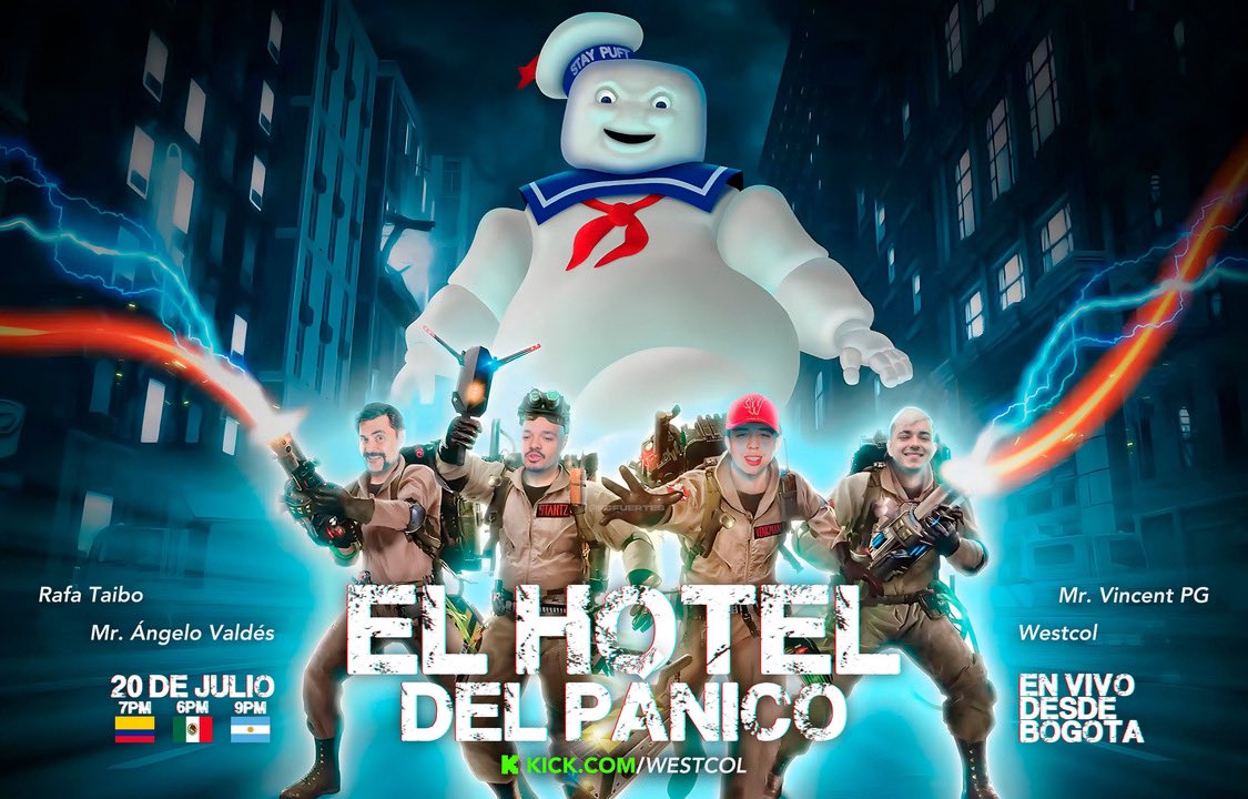 WestCOL_'s tweet photo. Se viene! Hagámoslo tendencia @MrAngeloValdes  @MrVincentPG @darckmarie_ #HOTELDELPANICO #StreamDeTerror2 https://t.co/mEP4pg7xnc
