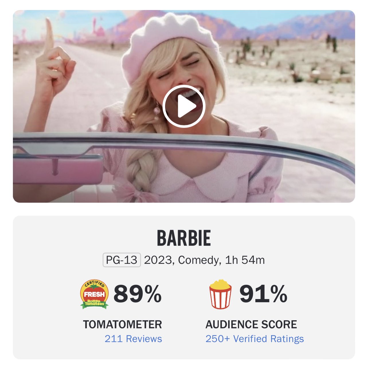 Barbie - Rotten Tomatoes