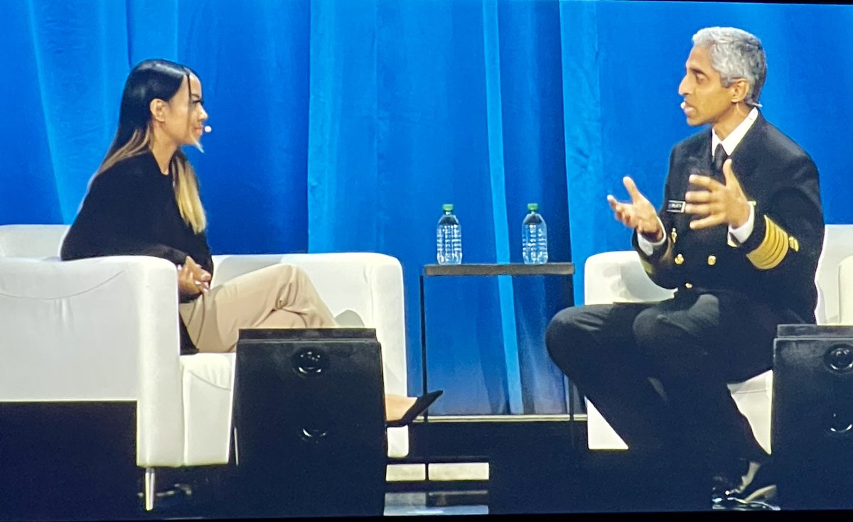 “You are powerful examples of hope”.

At the #ymcaGA23, <a href="/Surgeon_General/">U.S. Surgeon General</a> <a href="/vivek_murthy/">Vivek Murthy</a> says YMCAs’ work as a “healer of social isolation” is needed now more than ever.

Like no other organisation, YMCAs build connections &amp; bring people together.

#CommunityWellbeing #mentalhealth