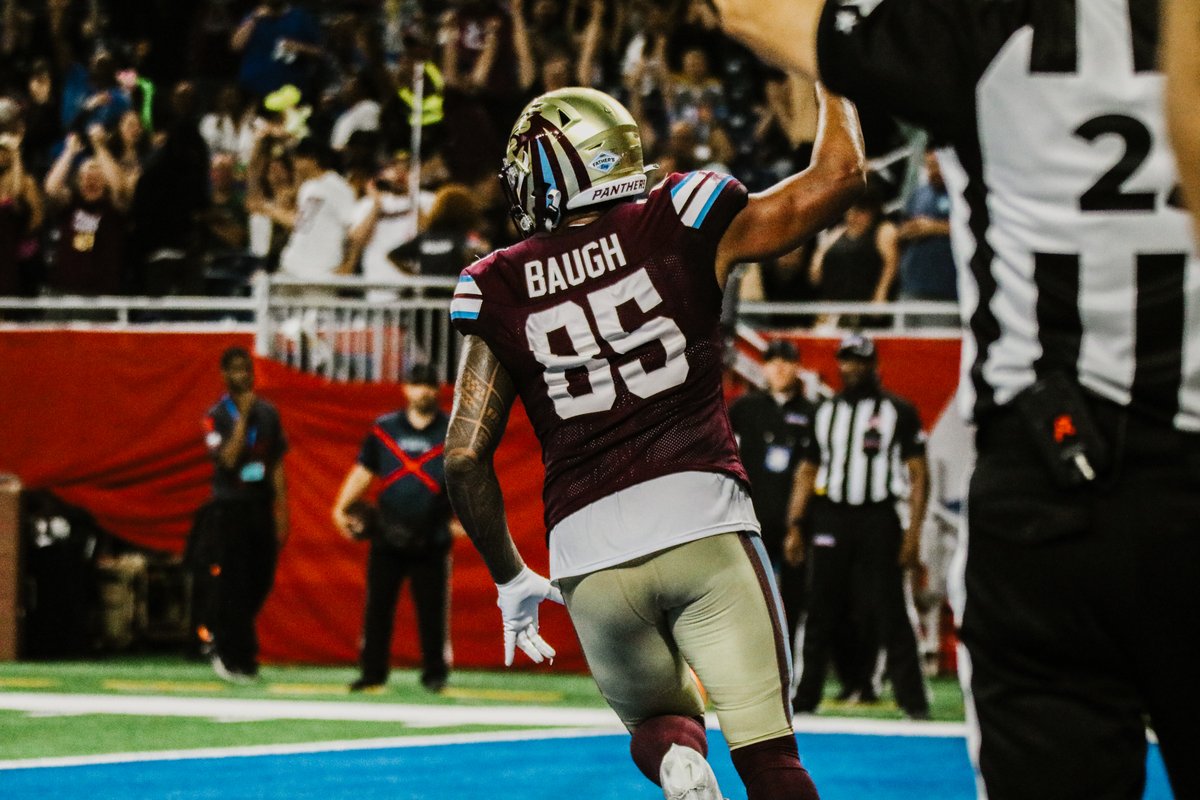 Two more Michigan Panthers received NFL tryouts today: DE Levi Bell (Cleveland Browns) TE Marcus Baugh (New York Jets) Both Bell and Baugh contributed efficiently to the @USFLPanthers this #USFL season. Well deserving of NFL opportunities.