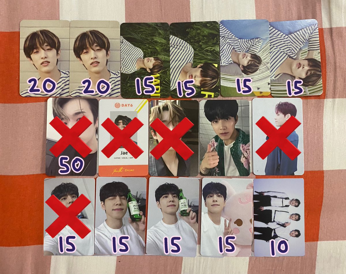 1425mails's tweet photo. WTS day6 photocards

📍jogja
✅keep event
exc adm 4%

Yang ga ada harga underprice ya, bisa dm buat harganya🙌

t. pc jae eaj gravity busan dowoon rtm right through me album wonpil kolbuk collect book soju md tc eod https://t.co/RYz23A1JKQ