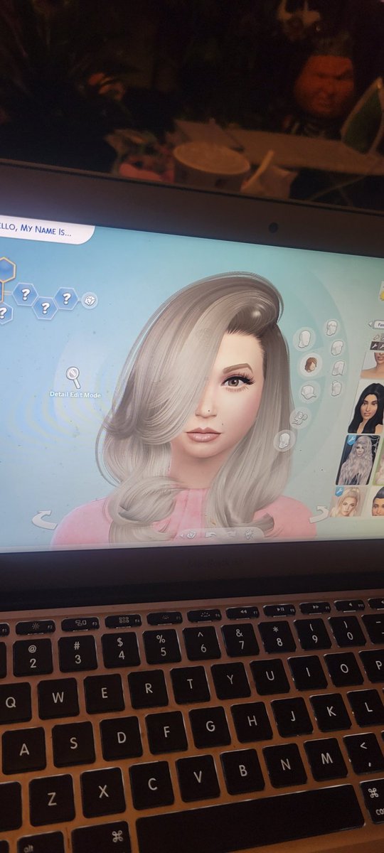 itsmeeshk's tweet photo. @shminsington My friend goes through a yearly Sims bender and this year I helped make her IDENTICAL Sim and lemme tell you, mods come in CLUTCH. https://t.co/8QwypSfwAq